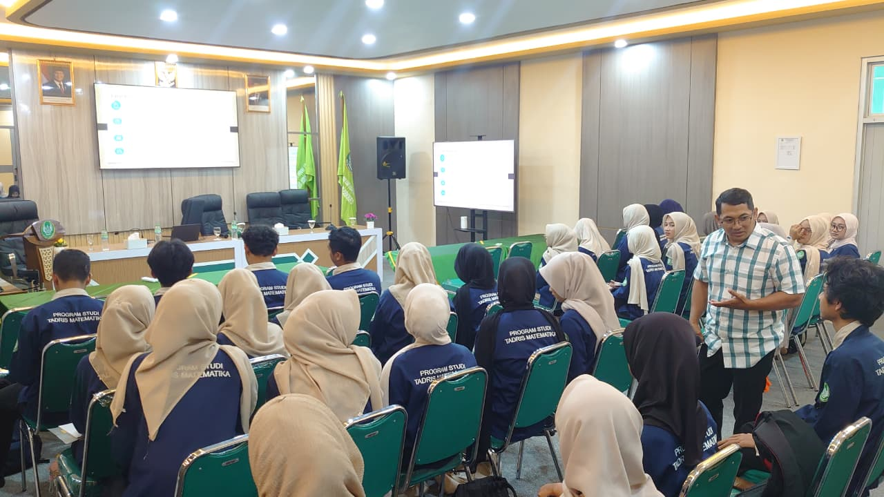 Kuliah Dosen Tamu Tadris Matematika UIN Saizu: Menguatkan Kompetensi Calon Guru melalui Perencanaan Pembelajaran Inovatif